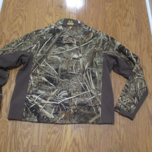 Realtree Max 5 men’s Camo Bird Hunting Jacket Realtree Sixe XL  46=48 - Picture 3 of 15